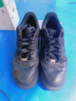 Black Nike Air Force 1s