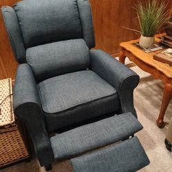Blue Recliner