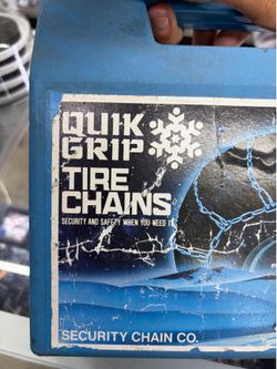 Quik Grip Tire Chains by Security Chain Co. - Stock No. 1122