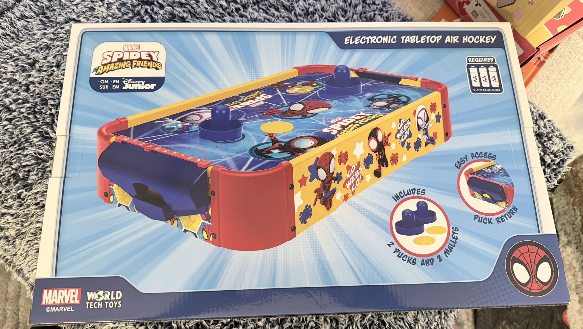 Spidey Air Hockey Table