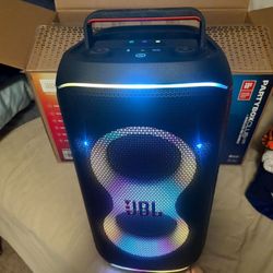 JBL Partybox Club Live 120 Portable Bluetooth Speaker - Wireless Mic, LED Lights & Long Battery Life