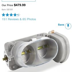 SR Performance 62mm Throttle Body 05-10 Mustang Gt