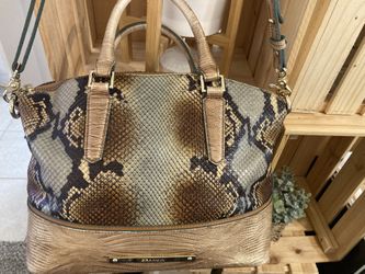 Brahmin Python Multicolored Duxbury Bag