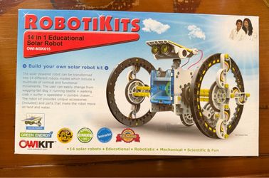 Robotikits 14 in 1 Educational Solar Robot OWI-MSK615 NIB Owikit