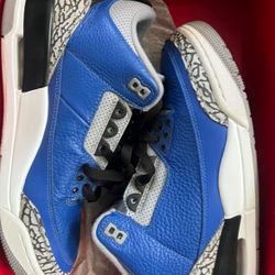 Jordan 3 Varsity Royals 