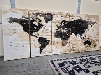World Map Art