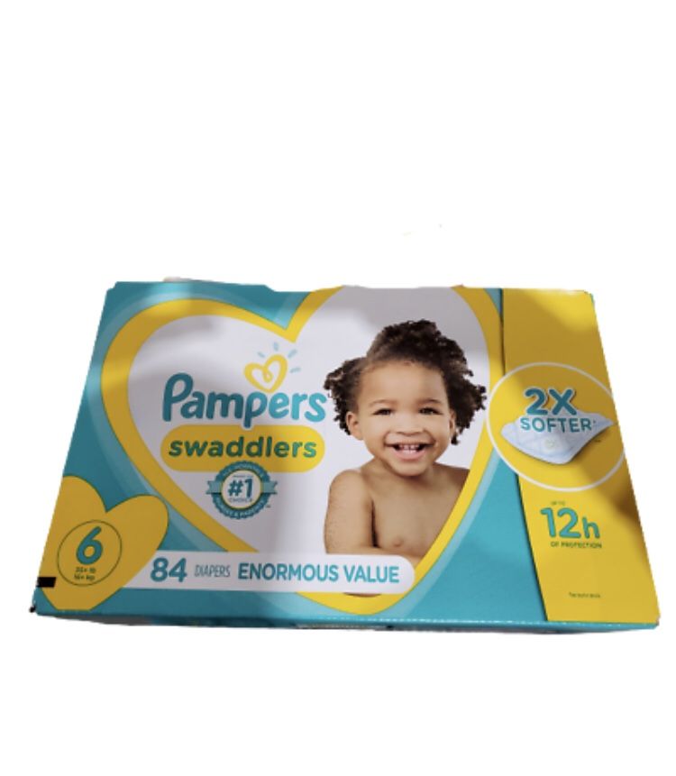 Pampers baby dry 84 pampers in total.