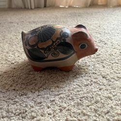 Handcrafted Pig Figurine