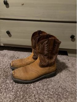 Ariat Work Steel Toe Boots Size US 9