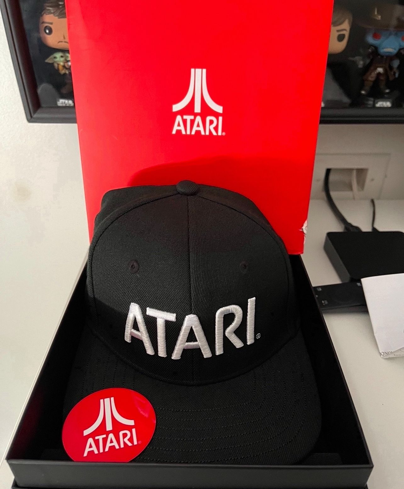 ATARI Black Speaker Cap AT6-001 Bluetooth Enabled Atari hat Brand New With Tags