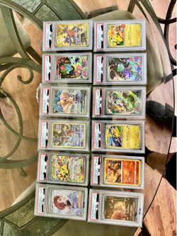 Pokemon slabs PSA 10
