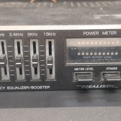 Realistic 12-1959 7 Band 60 Watt Car Stereo Frequency Equalizer