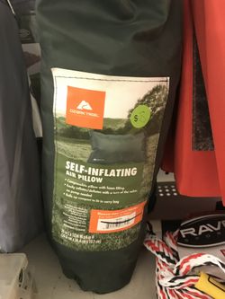 New In Box! Coleman self inflating air pillow (I have 2)