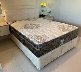 Sleep Easy: All sizes of Mattresses + Box Spring for Sale-Frame - Quick Delivery!