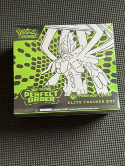 Perfect Order Pokemon Center PC ETB Sealed