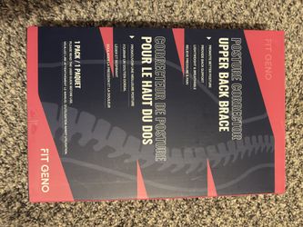 Fit Geno Back Brace and Adjustable Posture Corrector And Trainer for Women