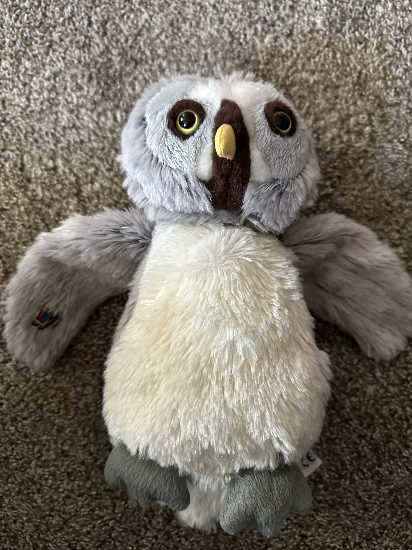 Ganz Grey Owl Plush 10 “ No Code Webkin