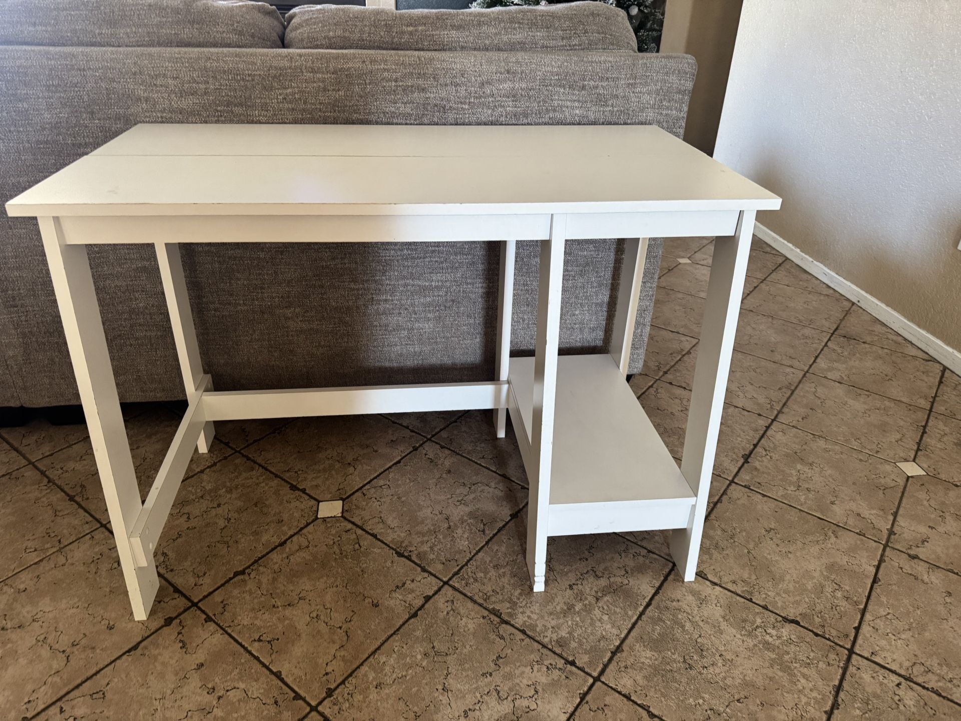 White Desk With Chair From Target