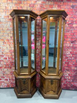 Curio Cabinets - Free Delivery