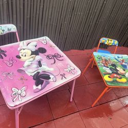 2 Set Of Tables With Chairs.  $10. For Both