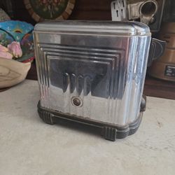 Vintage Antique Sunbeam Chrome Toaster
