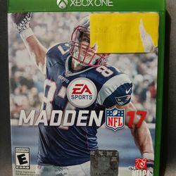 MADDEN '17 XBOX ONE VIDEO GAME