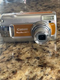 Cannon Powershot A470 Digital Camera