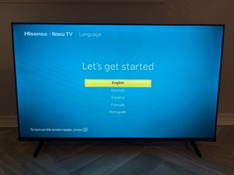 43” Hisense T.V