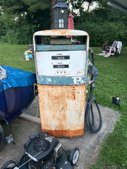Gilbarco unrestored gas pump