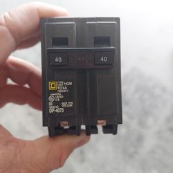40 AMP Breaker 240v Square D