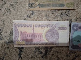 Iraqi Currency - Saddam