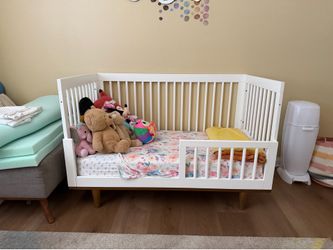 Crib toddler bed