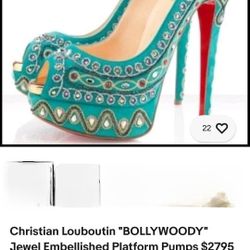 Christian Louboutin Bollywood Pumps Size 39 (8-8/12)