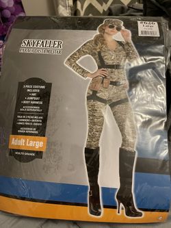 Skyfaller Paracaidista Military Halloween costume