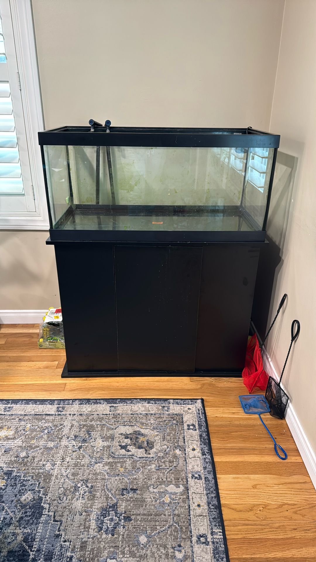 40 Gallon Breeder Tank, Stand And Oase Filter