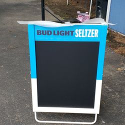 2.. Double Sided Bud Light Chalkboards