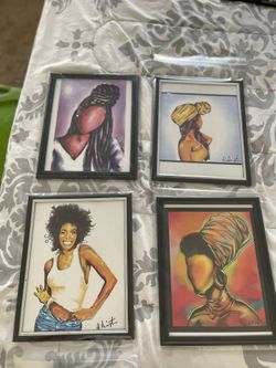 Set Of Framed 8x10 Artwork