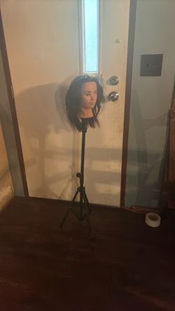 Mannequin head & stand