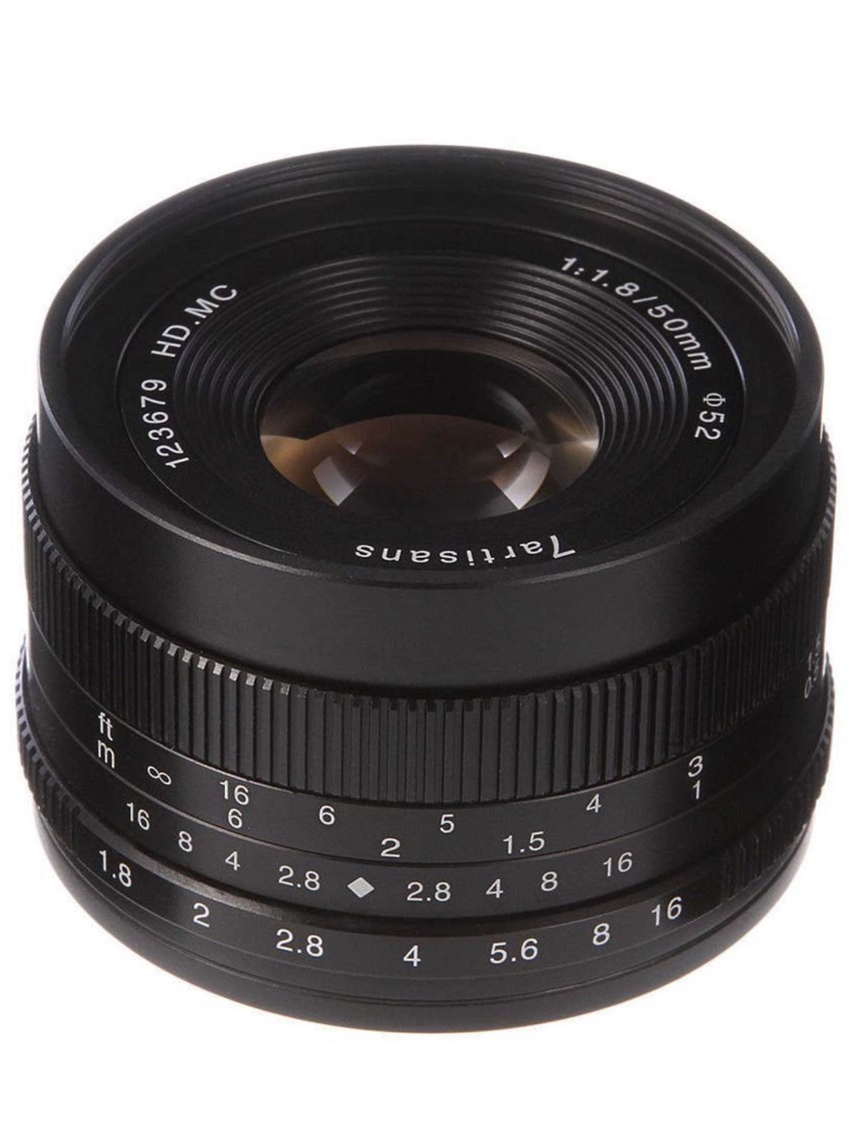 7artisans 50mm F1.8 Emount manual lens