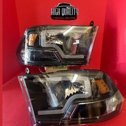 Dodge Ram 2009. 2018 Headlights.