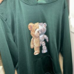 Robot/ Fluffy Bear Hoodie 