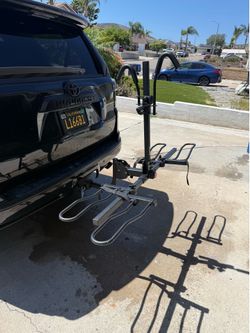 2-Bike Hitch Platform Rack - $50