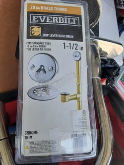 Tub drain new