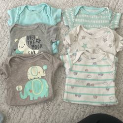 0-3 Month Onesies 