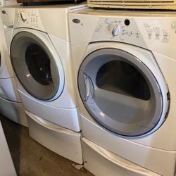 Whirlpool Washer & Dryer Very Good Condition Warranty delivery