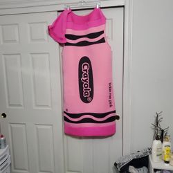 Tickle Me Pink Crayon Costume