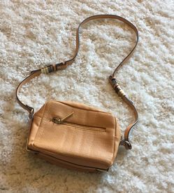 Zara Basic Collection tan crossbody bag