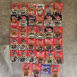 Lot Of 34 Vintage Racing Champions NASCAR 1/64