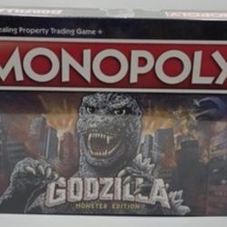 Monopoly - Godzilla Monster Edition Board Game - New & Sealed!