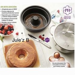 Olla Para Flan De 4.5 Qts Nueva En Su Caja 